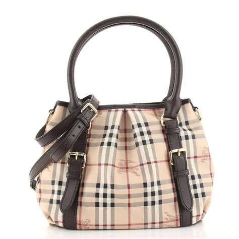 Burberry Haymarket Colours Small Northfield Tote 